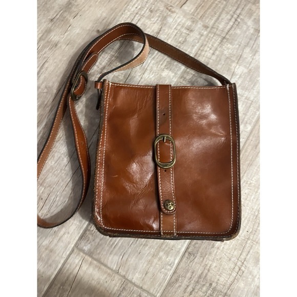 Patricia Nash Handbags - PATRICIA NASH "Venezia" Tan Leather‎ Crossbody Purse Bag Boho Core Western Core